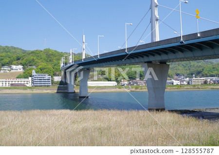 奧塔河洩洪道大橋景觀 奧塔河洩洪道大橋景觀 128555787