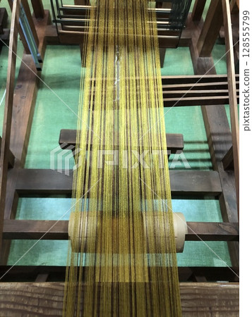 Wooden loom for silk weaving Wooden loom for silk weaving 128555799