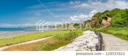 千葉縣：屏風浦、夏日藍天 128555822