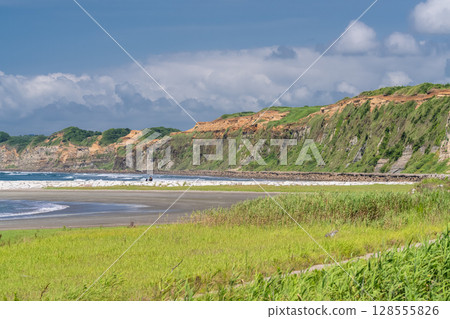 千葉縣：屏風浦、夏日藍天 128555826