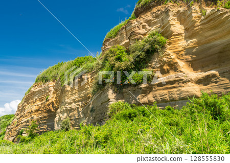 千葉縣：屏風浦、夏日藍天 128555830