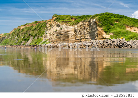 千葉縣：屏風浦、夏日藍天 128555935