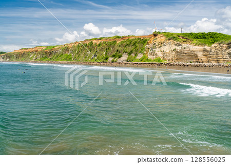 千葉縣：屏風浦、夏日藍天 128556025