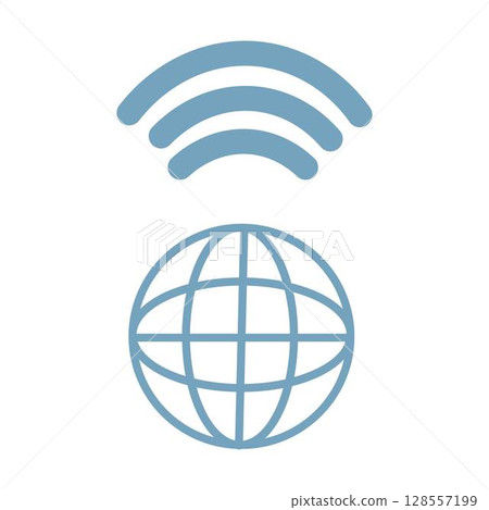 wifi processing, Technology Wi-fi Connection Icons 128557199