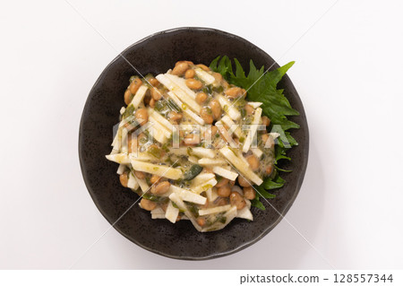 山藥、豆豉、納豆 山藥、豆豉、納豆 128557344