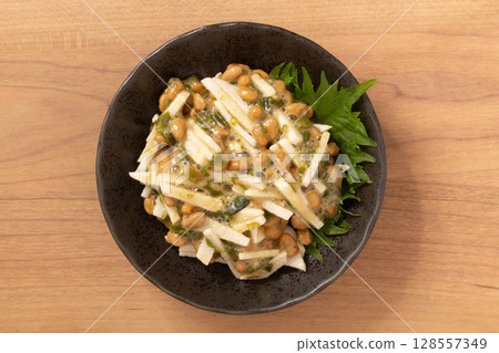 山藥、豆豉、納豆 山藥、豆豉、納豆 128557349