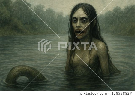 Slit Mouth Mermaid 128558827