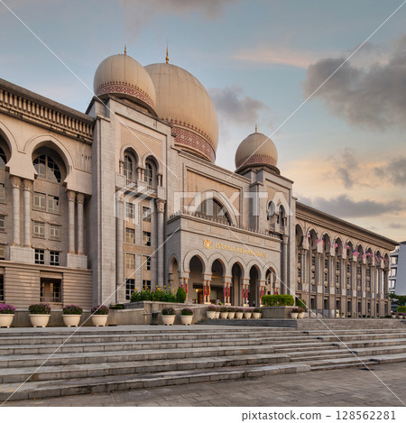 Majestic Palace of Justice, or Istana Kehakiman, in Putrajaya, Malaysia Majestic Palace of Justice, or Istana Kehakiman, in Putrajaya, Malaysia 128562281