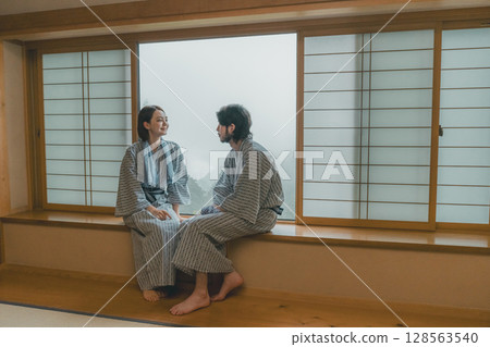 ryokan, japanese inn, Hotspring 128563540