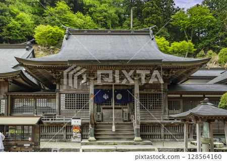 四國88所寺廟中的第12座：德島縣神山町彌木山寺本堂 128564160