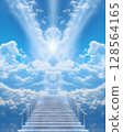 Stairway to the sky, to heaven 128564165