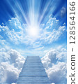 Stairway to the sky, to heaven 128564166