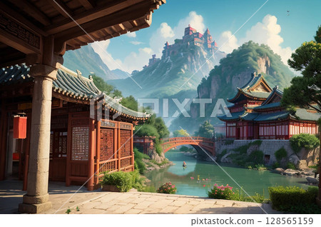中國風景 128565159