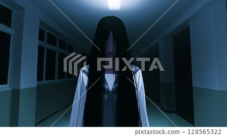 Horror Woman 128565322