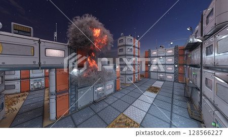 Base under attack Base under attack 128566227