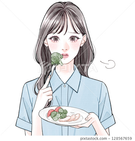 20多歲女性（愛乾淨型）_減肥食品 128567659