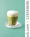Elevated Matcha Indulgence , Serene Matcha Moment 128568686