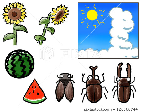 仲夏自然插圖集 仲夏自然插圖集 128568744