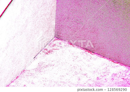 Overhanging corner of a modern office building Overhanging corner of a modern office building 128569290