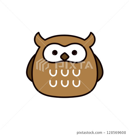 Illustration of an owl 128569608