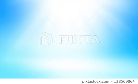 《AI圖像》透明淺藍色背景素材 128569864