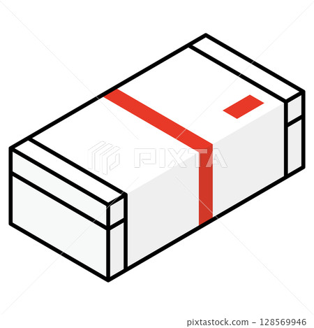 Box of red and white manju Box of red and white manju 128569946