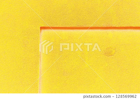 Rectangular niche in a concrete wall 128569962