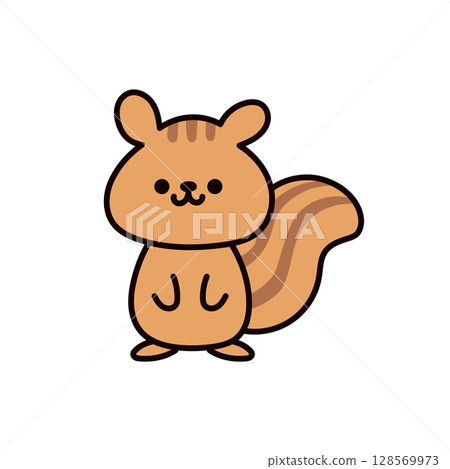 Illustration of squirrel 128569973