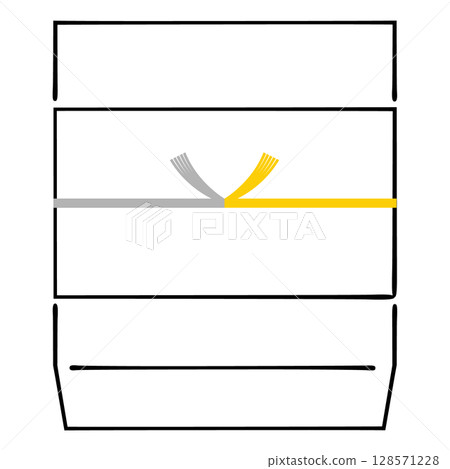 Simple line drawing illustration of offerings 128571228