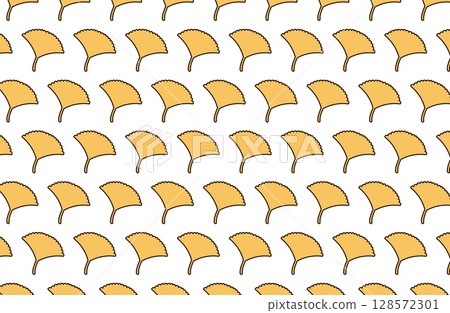 Ginkgo background illustration Ginkgo background illustration 128572301