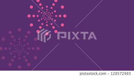 Image of falling stars over purple background Image of falling stars over purple background 128572983