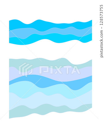 海浪拍打沙灘的背景影像 海浪拍打沙灘的背景影像 128573755