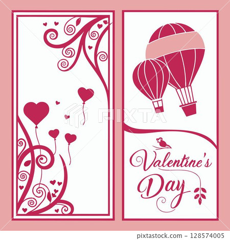 vector illustration of a woman, girl and man with a gift box. vector illustration of a woman, girl and man with a gift box. 128574005