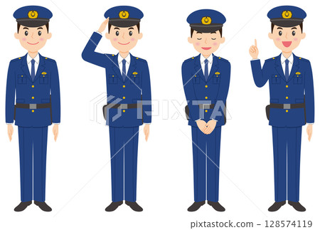 警察全身第 1 部分 128574119