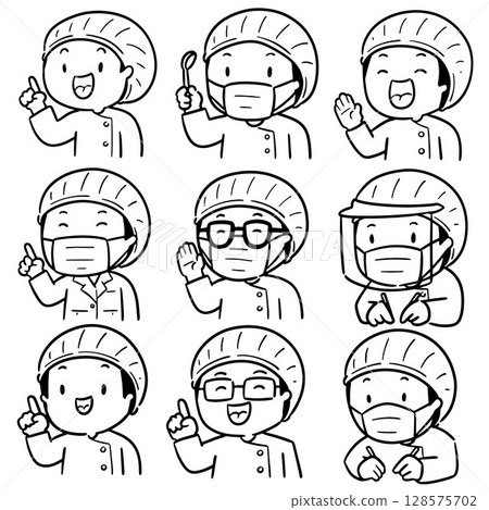 vector set of dentist vector set of dentist 128575702