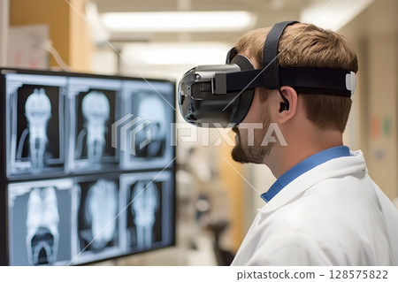 Virtual reality combined with AR for immersive medical education 128575822
