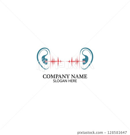 Hearing Logo Template Hearing Logo Template 128581647
