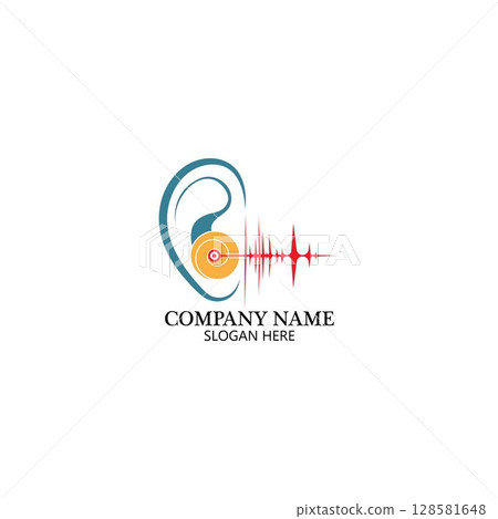 Hearing Logo Template Hearing Logo Template 128581648