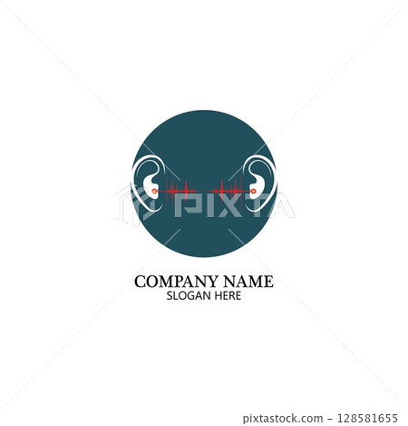 Hearing Logo Template Hearing Logo Template 128581655