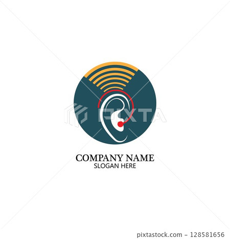Hearing Logo Template Hearing Logo Template 128581656
