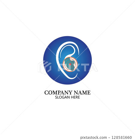Hearing Logo Template Hearing Logo Template 128581660
