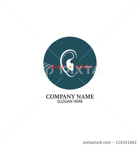 Hearing Logo Template Hearing Logo Template 128581662