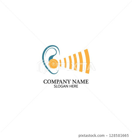 Hearing Logo Template 128581665