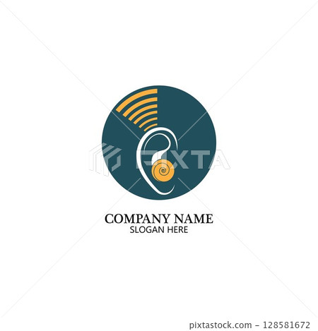 Hearing Logo Template 128581672