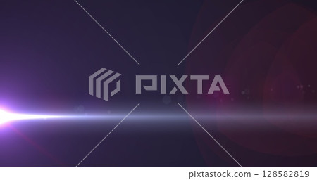 Image of glowing purple light moving on purple background Image of glowing purple light moving on purple background 128582819