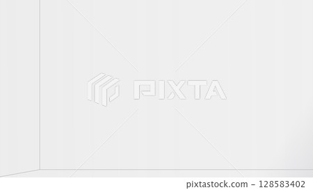 Clean White Corner Background for Product Photography 128583402
