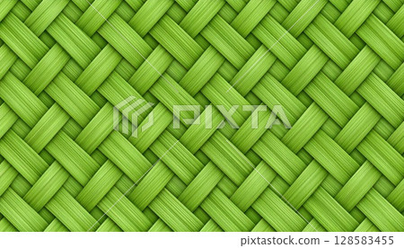 AI圖像：竹編背景材料 128583455