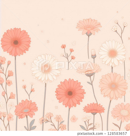 一朵帶著溫柔微笑的花 128583657