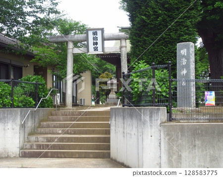 Meiji Shrine in Moriya City, Ibaraki Prefecture 128583775