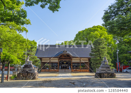 Summer Kyoto Fujimori Shrine worship hall Summer Kyoto Fujimori Shrine worship hall 128584440